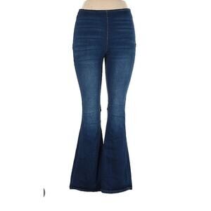 Suzanne Betro Denim Lorne Pull On Flare Jeans NWT Sz 8